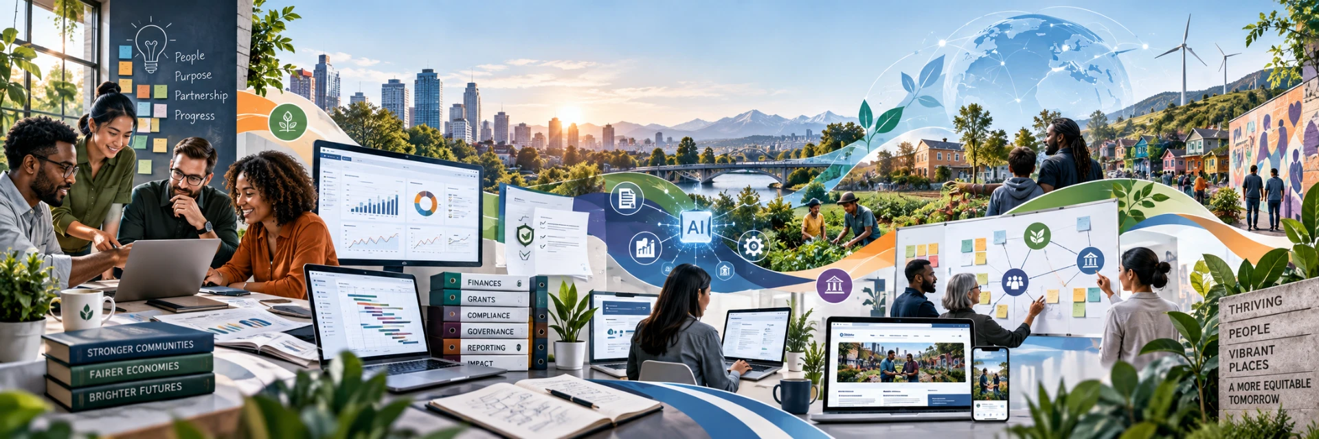 Mission-driven teams building stronger organizations and communities